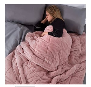 Super soft fleece weighted blanket  6kg