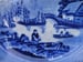 Image of A Charming Mid 19th Century Blue and White Transfer Plate 