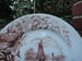 Image of A Superb Nautical English Aesthetic Brown and White Transferware Plate