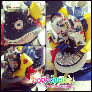 Image of Custom Bling Converse Chuck Taylors 