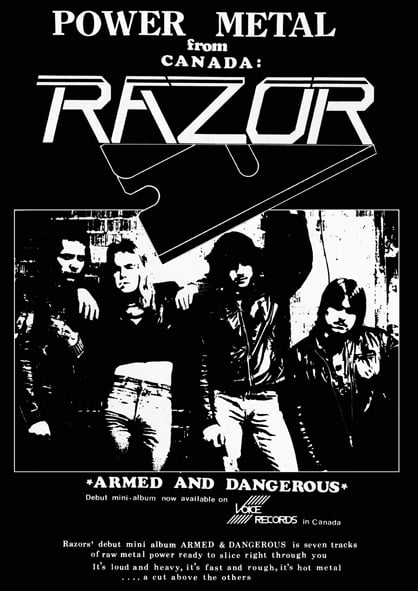 Image of Razor - "Armed & Dangerous" A2 (42 x 60 cm) Pro Poster Print