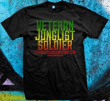 Image of Veteran Junglist Soldier T-Shirt