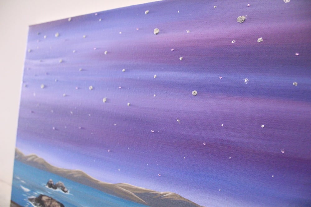 Image of Sutro Baths Stars 12x16 Original 1/1 