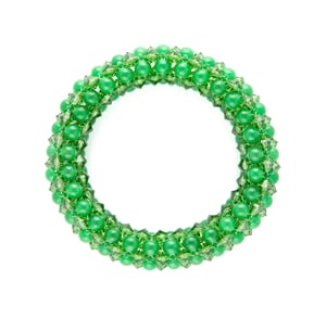 Image of Emerald Rope Bracelet