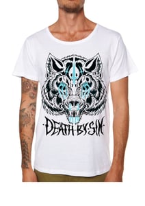 Image of Death By Six - "Oozing Wolf" Scoop Neck 