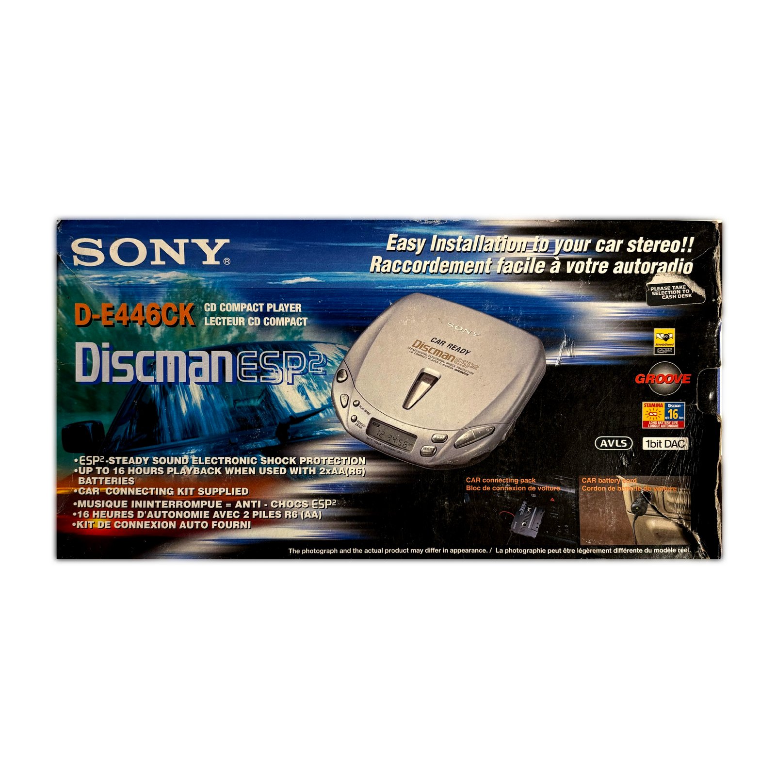 ソニー Discman BP−100 ジャンク ナンバー6674｜オーディオ機器