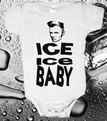 Image of VANILLA ICE ICE BABY ONESIE ONE PIECE BODYSUIT