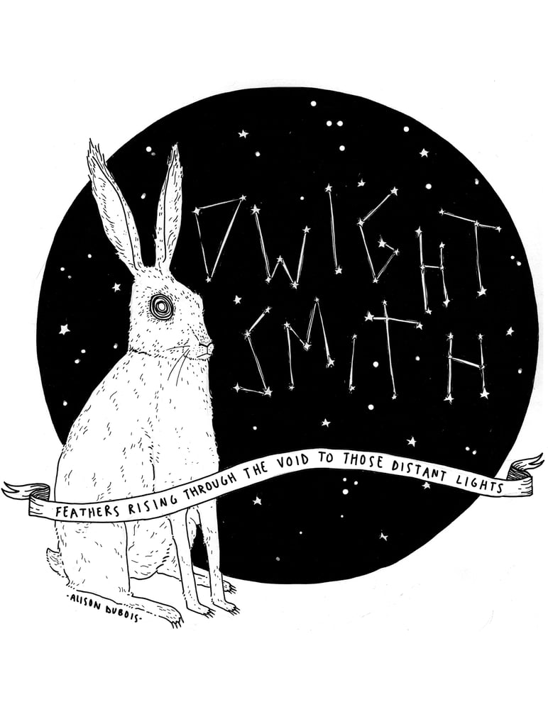 Image of Dwight Smith Rabbit Constellation T-Shirt by Alison Dubois 