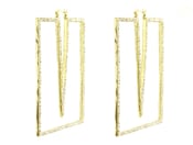 Image of Big Gold Statement Earrings 