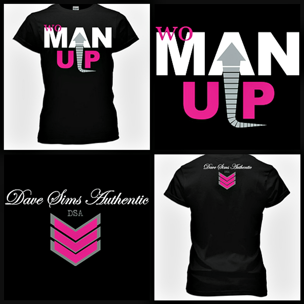Image of WOMAN UP TEE