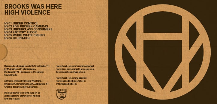 Image of Brooks Was Here - High Violence || limited 01