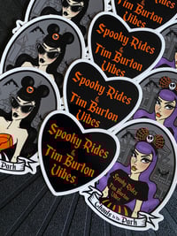 Image 1 of Ghouls in the Park- Laminated Sticker Pack