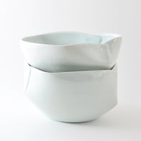 Image 1 of white porcelain bowl