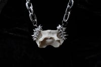 Image 3 of Dead good spiky vertebra statement necklace