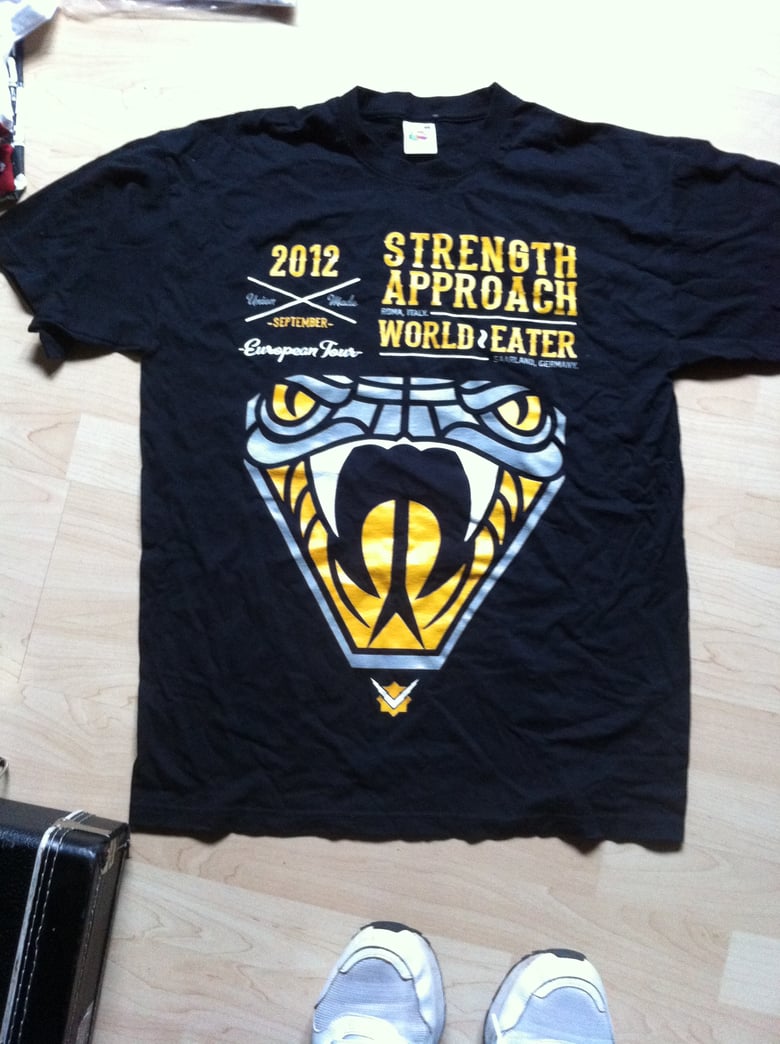 Image of Strength Approach/World Eater Tourshirt