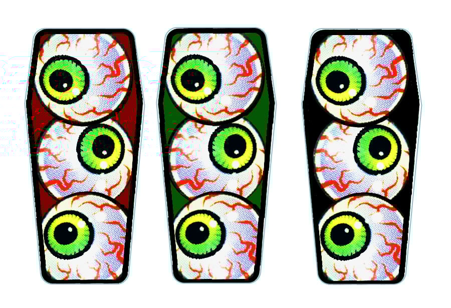 Image of Met Eye ball Coffin