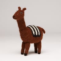Image 1 of Puppet animal Alpaca brown