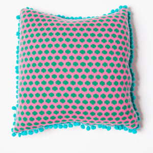 Image of 'Popper' square cushion