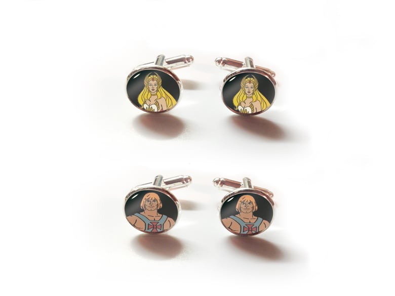 Image of He-man or She-Ra Cufflinks