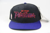 Image of NBA Detroit Pistons Snapback Hat (SCRIPT) by Sports Specialties