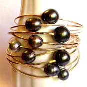 Image of Tahitian pearl bracelet