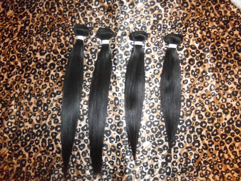 Image of Brazilian Straight Virgin Hair 