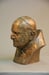 Image of Pope John XXIII- plaster with faux bronze finish