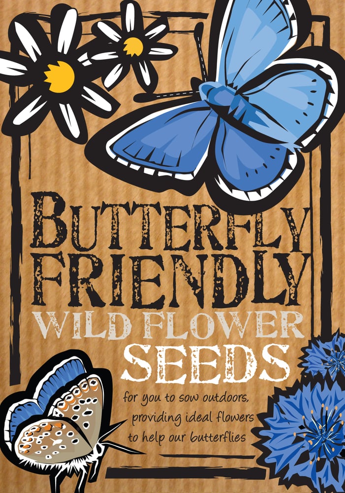 Image of Butterfly Friendly Wildflower Seeds (£3.00 including VAT)