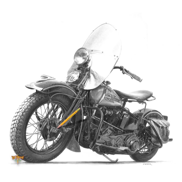 Image of "The Perfect Bike" 11x17 print