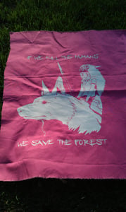 Image of Save The Forest - PINK Backpatch