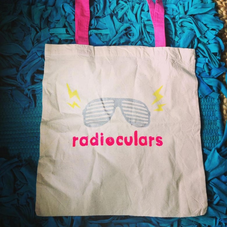 Image of Radioculars tote bag