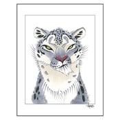 Image of "Snow Leopard" Print