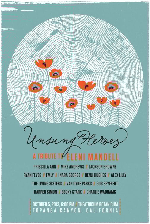 Image of Inara George Unsung Heroes poster