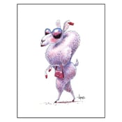Image of "Le Chic Sheep" Print