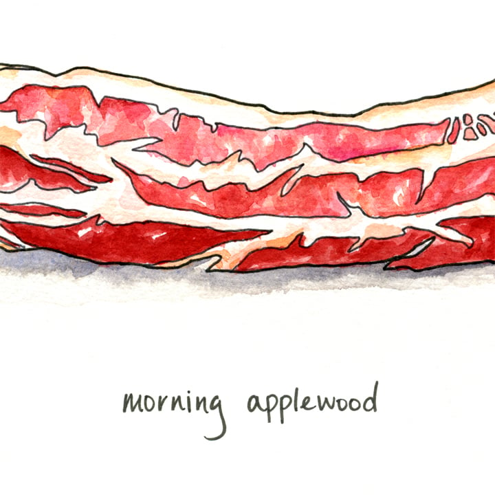 Image of Morning Applewood Bacon Print
