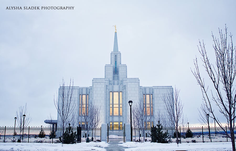 Image of North Side - Calgary Alberta Temple