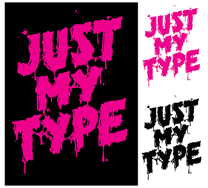 Image of Just My Type Print