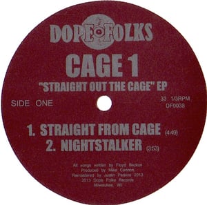 Image of CAGE 1 "STRAIGHT OUT THE CAGE" EP