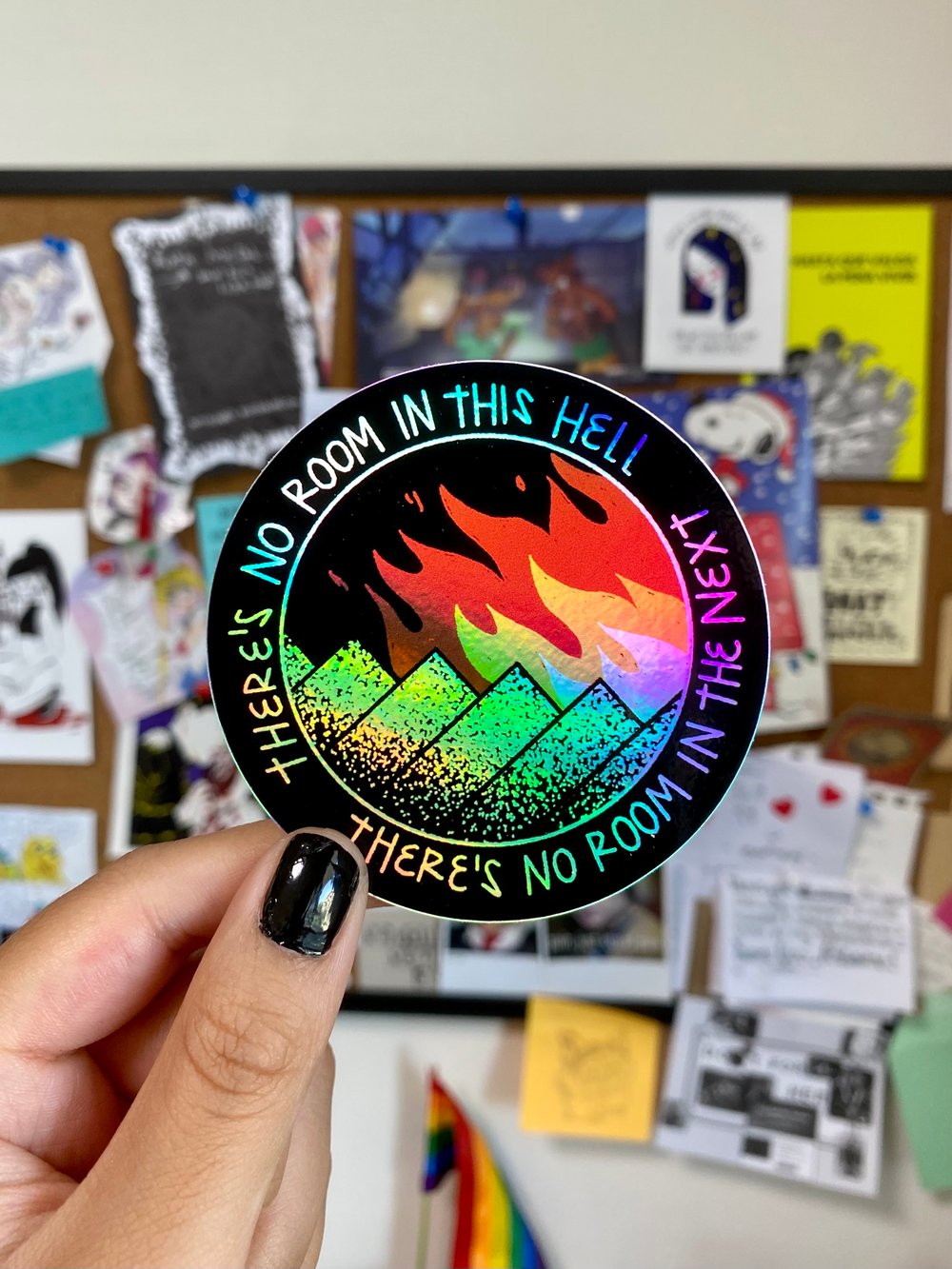MONROEVILLE holo vinyl sticker (NEW BATCH)