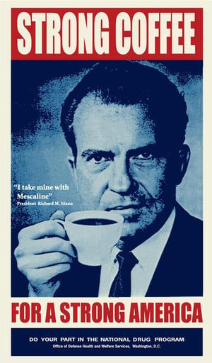 Image of Frank Kozik: Big Dick's Coffee Screen Print