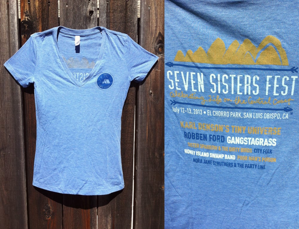 Image of 7 Sisters Fest 2013 Women's T-Shirt