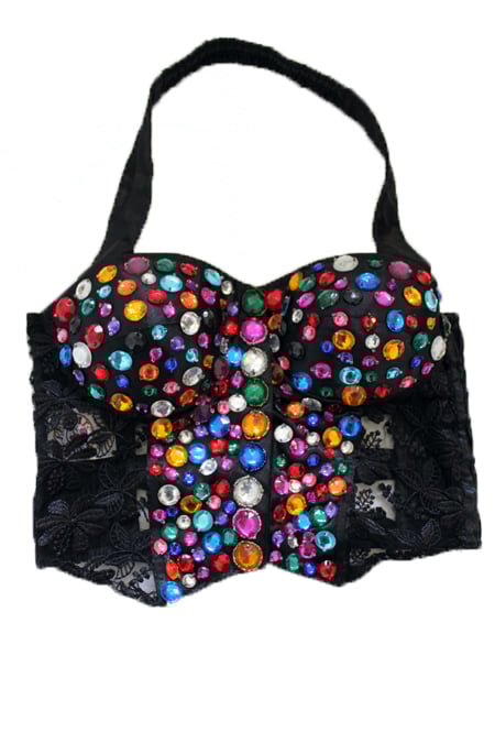 Image of Handmade Gemstone Bustier