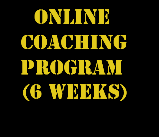 Image of Online Coaching (6 Weeks)