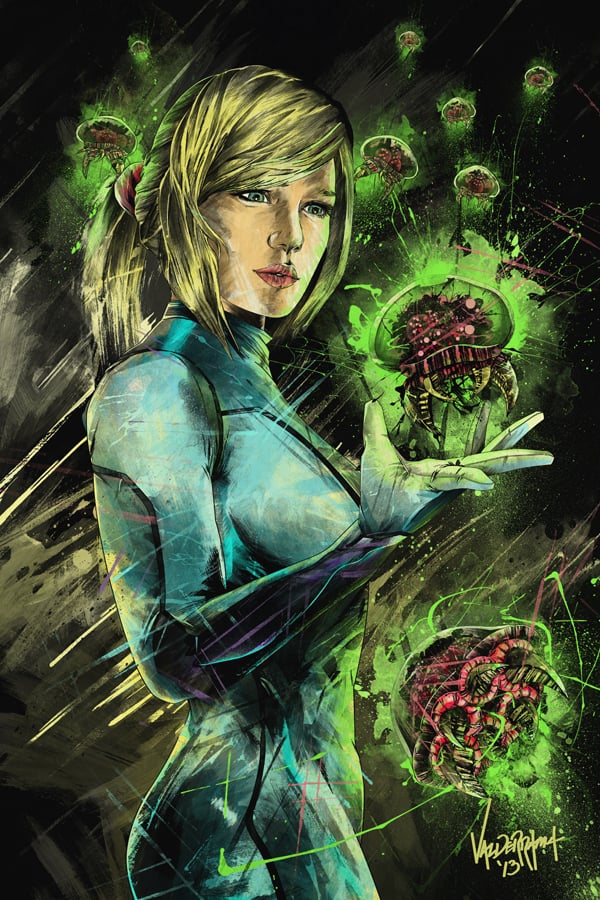Image of "I Hunt To Save Another Life" - Inspired by Metroid