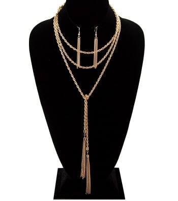 Image of Long Gold necklace