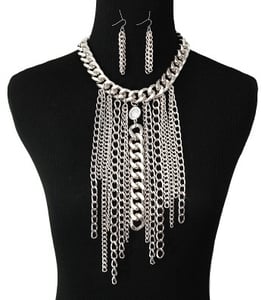 Image of Bold Dangling Strand chain