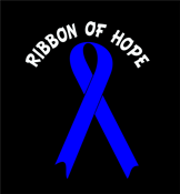 Image of "Ribbon of Hope" Colon Cancer T-Shirt