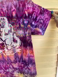 Image 3 of MEDIUM Godzilla Be Gay Do Crime Tie Dye Shirt I9