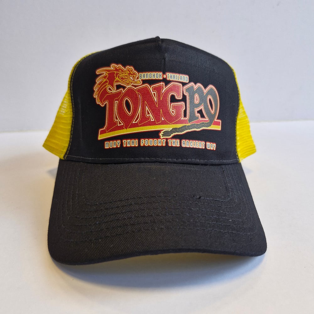 Image of Tong Po Kickboxer Inspired Trucker Cap Hat