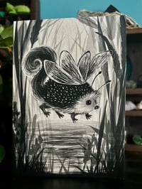 Image 5 of Tizzie Whizie, Folklore Fairy Hedgehog Greeting Card